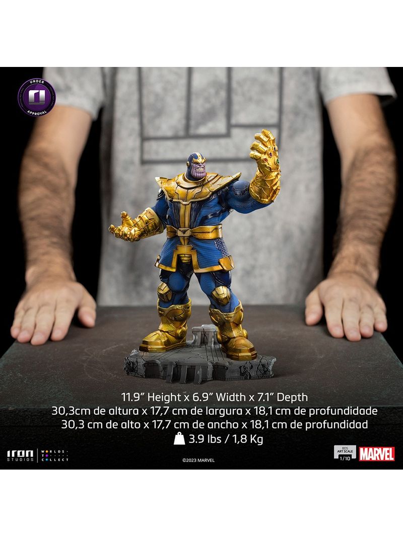 Figurine Iron Studios Thanos Infinity Gaunlet - Marvel