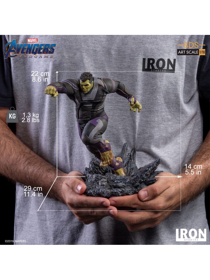Figurine Avengers Endgame Hulk Deluxe 15 cm - Figurine de collection
