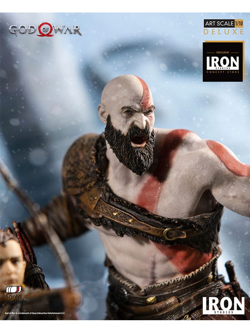 KRATOS Resin Statue Model Kit - 1/10 Scale Sculpture