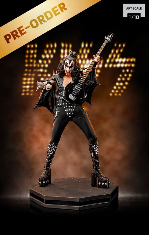 Pre-Order - Statue Gene Simmons aka Demon - Kiss - Art Scale 1/10 - Iron Studios