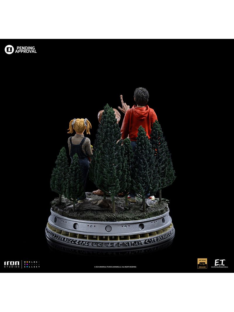 PRE-ORDER: Iron Studios ET the Extra-Terrestrial ET, Elliot, and Gertie  Deluxe Art Scale 1/10 Statue - collectorzown