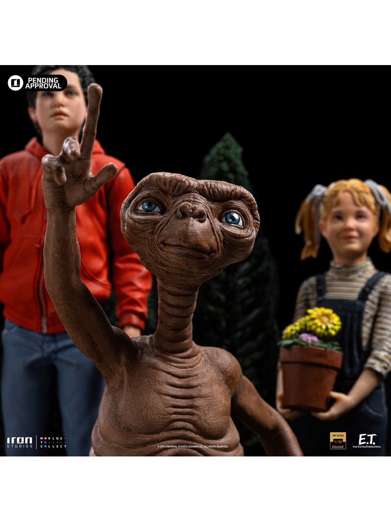 E.T. The Extra-Terrestrial MiniCo. E.T. Statua 15 cm IRON STUDIOS