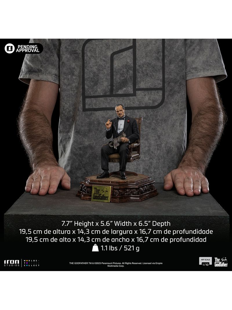 Don Vito Corleone statue see details and get yours - Iron Don Vito Corleone statue see details and get yours - Iron