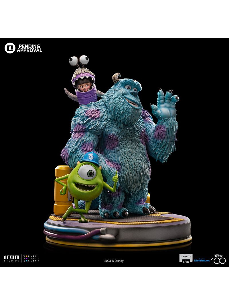 Iron Studios Disney Classics - Monsters, Inc BDS Art Scale 1/10 - Figurine  Collector EURL