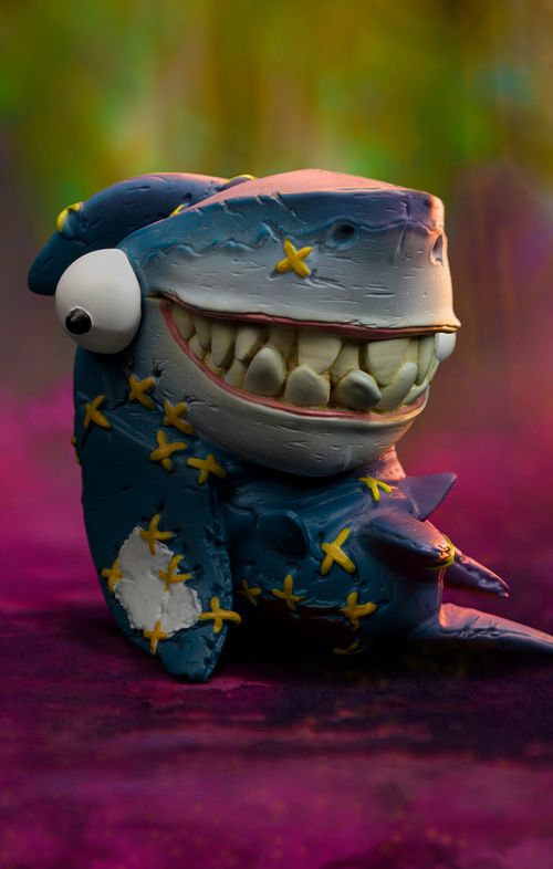 Statue Tuba Monster - Residiuum - Art Scale 1/10 - Iron Studios