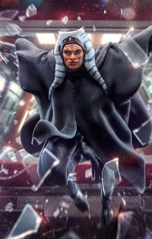 Statue Ahsoka Tano Deluxe - Star Wars Ahsoka - Art Scale 1/10 - Iron Studios