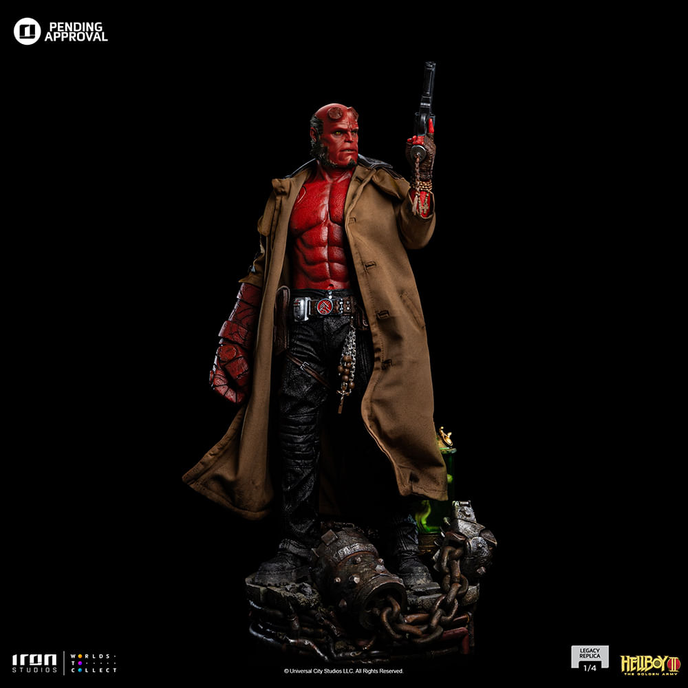 Hellboy top Hand Painted Statue