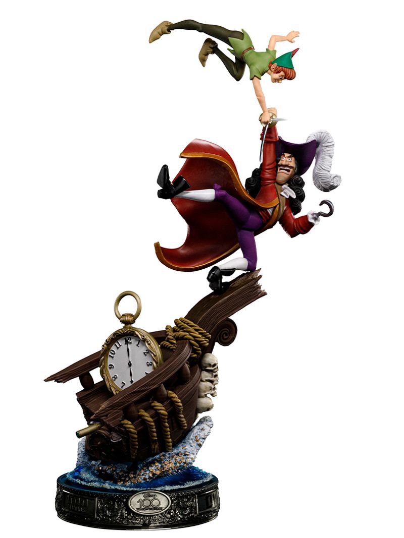 The Peter Pan VS Hook 1:10 Art Scale Statue by Iron Studios