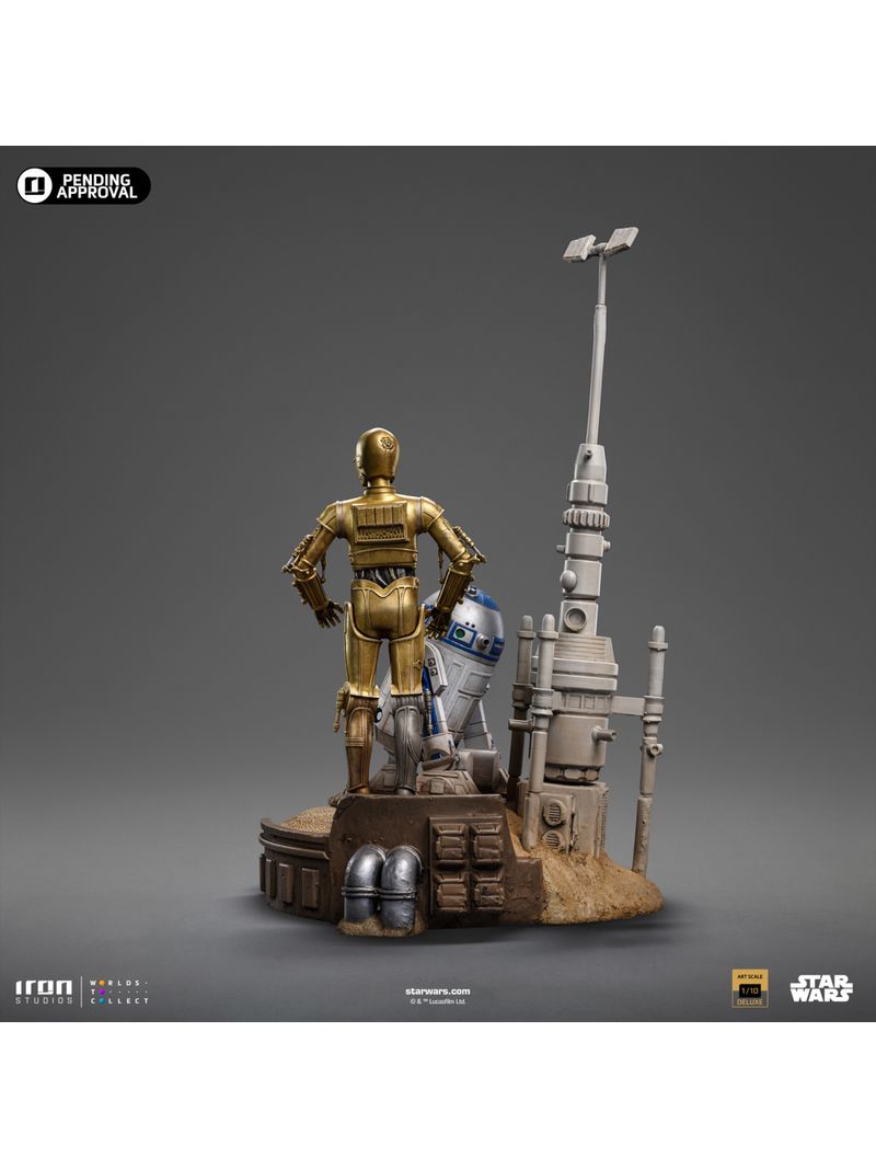 Star Wars: A New Hope C-3PO and R2-D2 Deluxe 1/10 Art Scale Limited Edition Statue