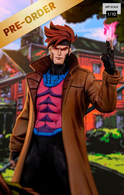 Digital Pre-Order - Statue  Gambit - X-Men 97 - Art Scale 1/10 - Iron Studios