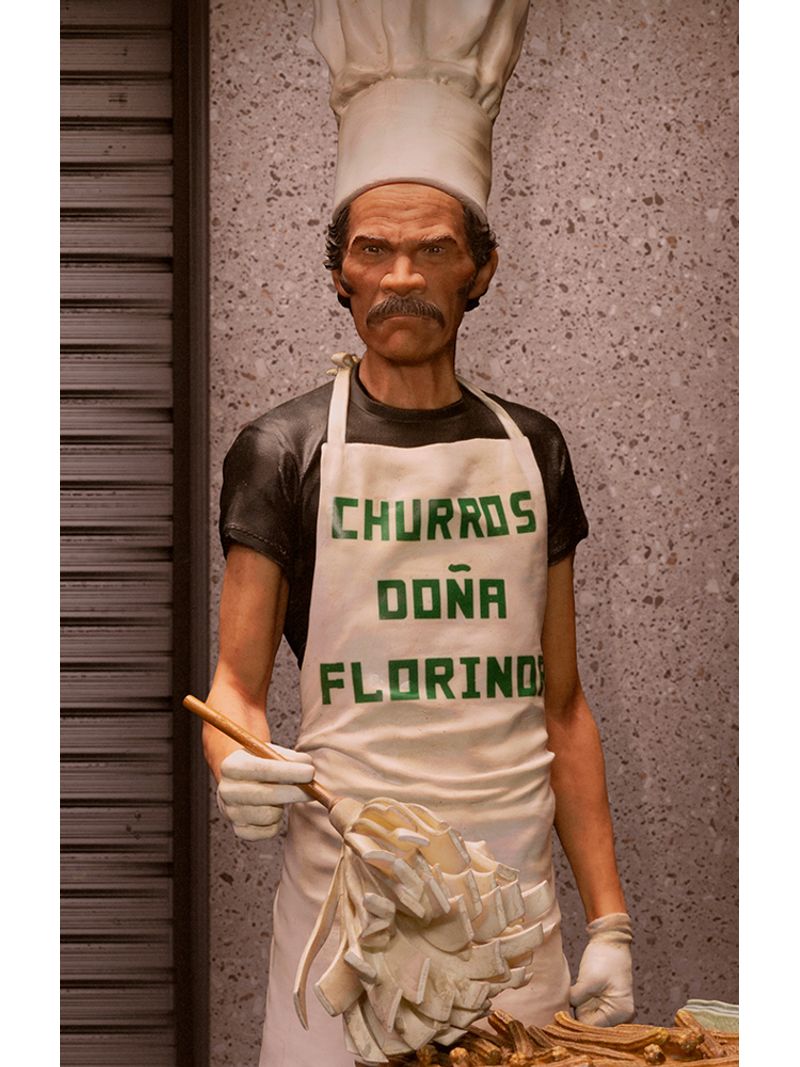 Statue Don Ramon Churros Ver.- El Chavo Del Ocho - Art Scale 1/10 - Iron  Studios - Iron Studios Official