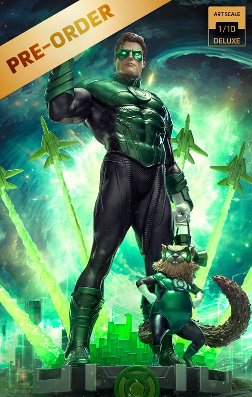 Pre-Order - Statue Green Lantern Unleashed Deluxe - DC Comics - Art Scale 1/10 - Iron Studios