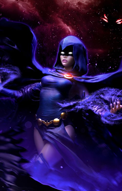 Statue Raven Deluxe - DC Comics series #8 - Art Scale 1/10 - Iron Studios