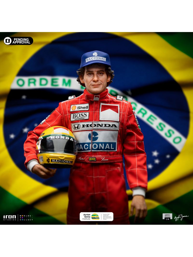 Statue Ayrton Senna - Ayrton Senna - Legacy Replica 1/4 - Iron 