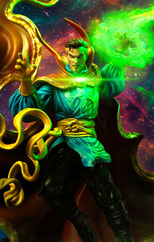 Statue Dr. Strange Deluxe - Infinity Gauntlet Diorama - Marvel - BDS Art Scale 1/10 - Iron Studios
