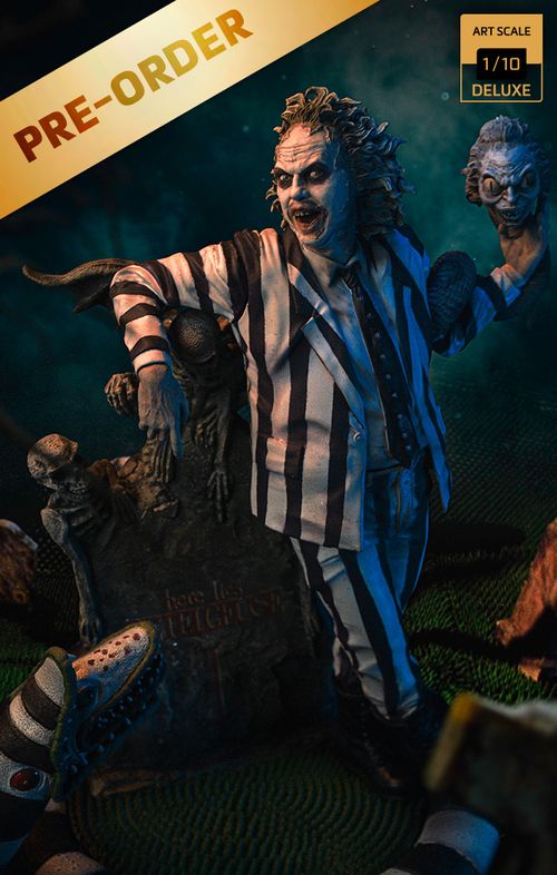 Digital Pre-Order - Statue Beetlejuice - Beetlejuice Beetlejuice - Art Scale 1/10 - Iron Studios