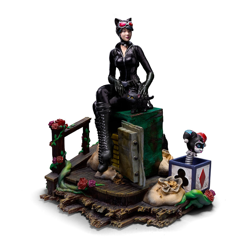 Catwoman Art Scale 1:10 Statue by Iron Studios | Sideshow