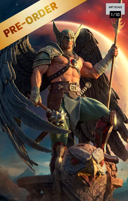 Digital Pre-Order - Statue Hawkman 10th Anniversary - Art Scale 1/10 - Iron Studios