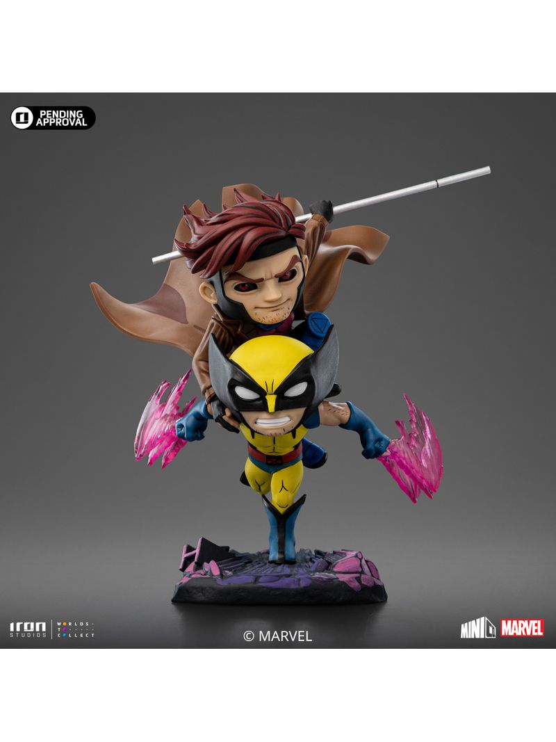 Digital Pre-Order - Statue Gambit and Wolverine - X-Men 97