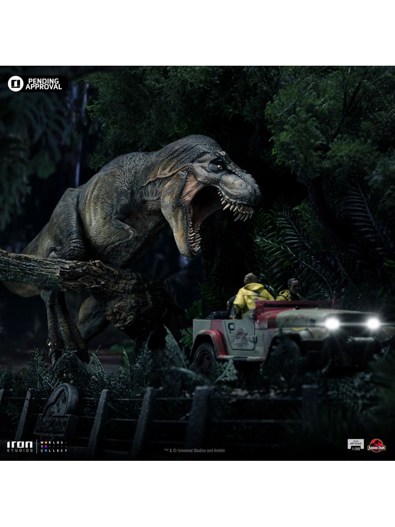 Digital Pre-Order - Statue T-Rex Chase - Jurassic Park Digital Pre-Order - Statue T-Rex Chase - Jurassic Park