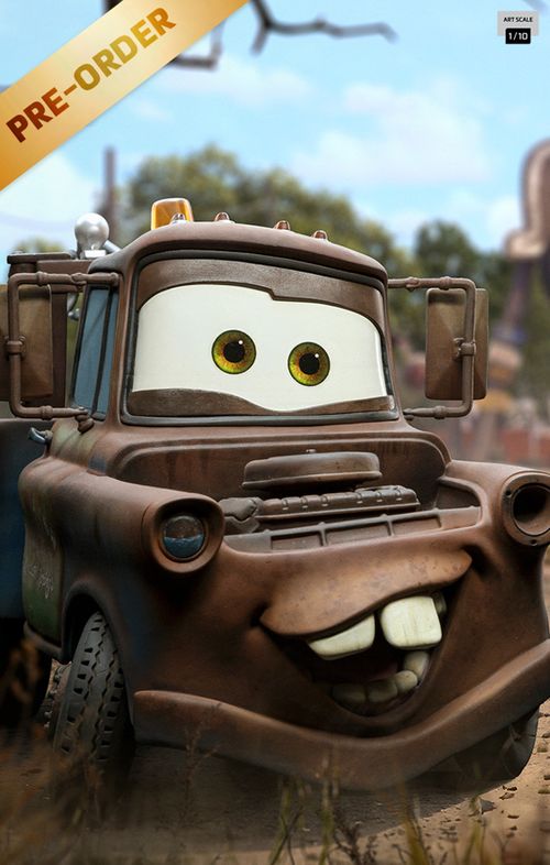 Digital Pre-Order - Statue Tow Mater - Cars - Art Scale 1/10 - Iron Studios