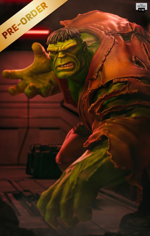 Digital Pre-Order - Statue Hulk - Infinity Gauntlet Diorama - Art Scale 1/10 - Iron Studios