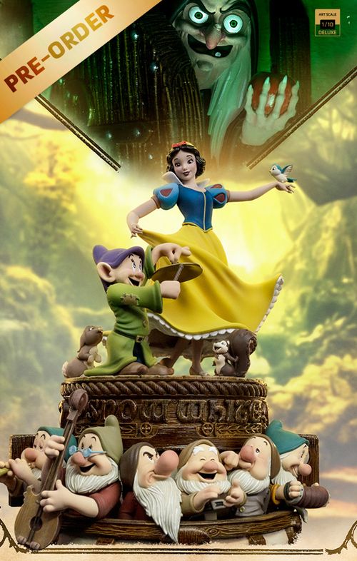 Digital Pre-Order - Statue Snow White Deluxe - Snow White and the Seven Dwarves - Art Scale 1/10 - Iron Studios
