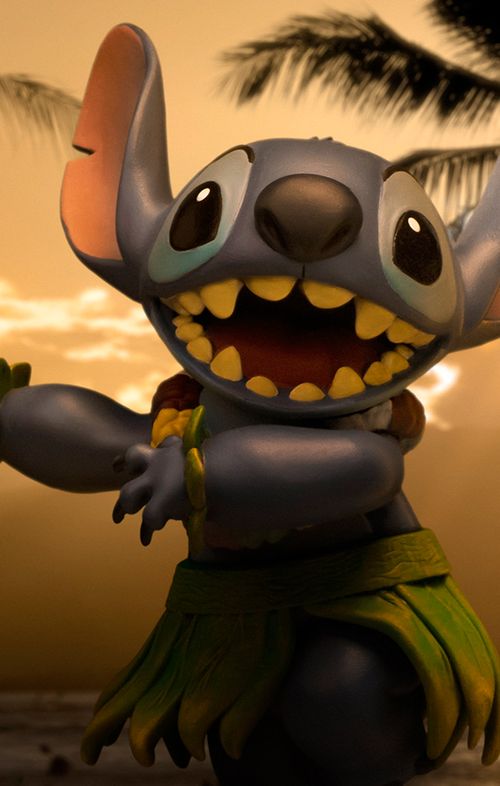 Statue Stitch (Hula Version) - Lilo and Stitch - Art Scale 1/10 - Iron Studios