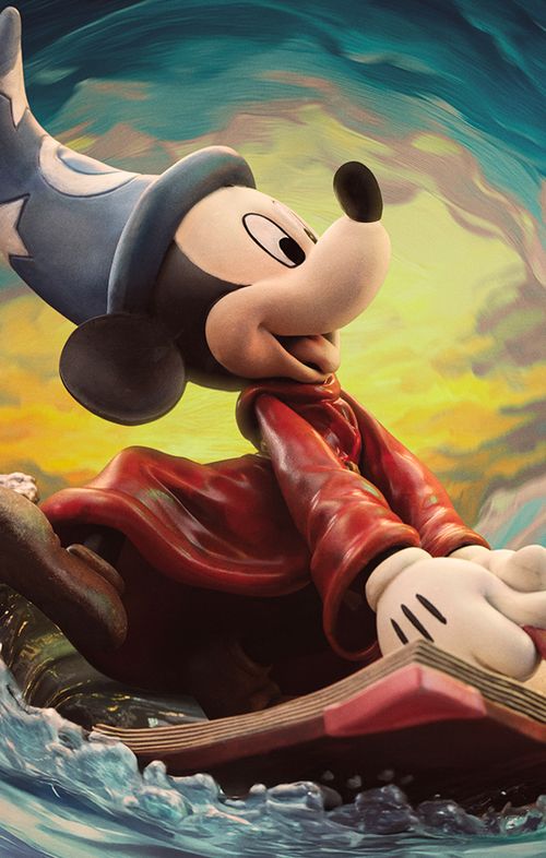Sorcerer Mickey - Fantasia - Art Scale 1/10 - Iron Studios