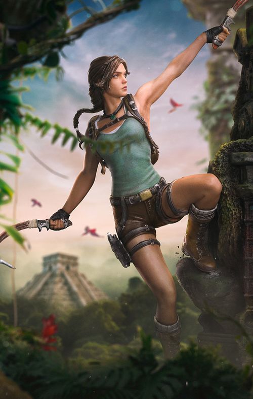 Lara Croft Deluxe - Tomb Raider - Art Scale 1/10 - Iron Studios