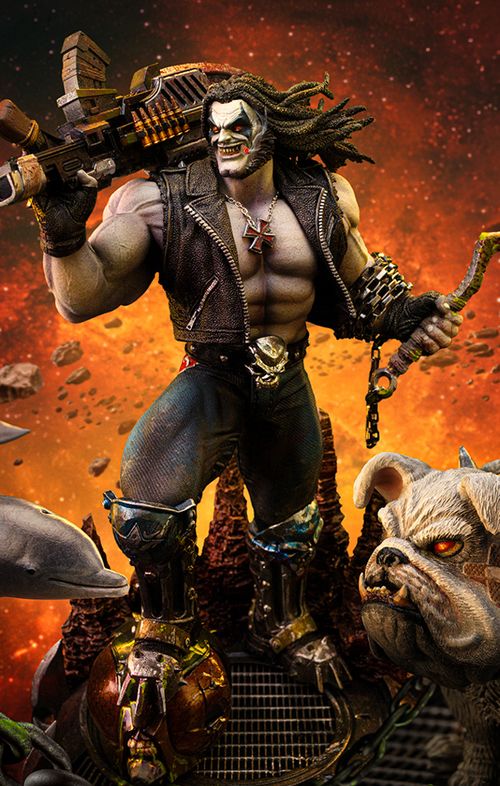 Lobo Unleashed - DC Comics - Art Scale 1/10 - Iron Studios