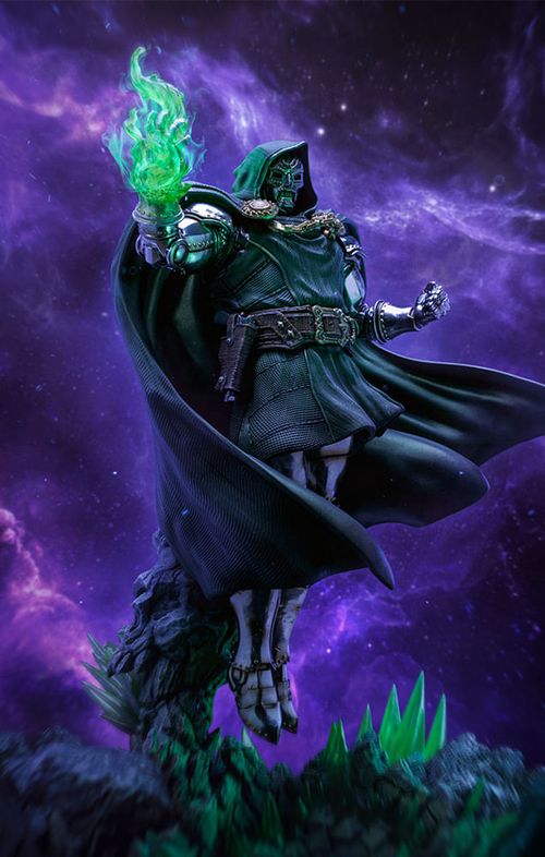 Doctor Doom Deluxe - Infinity Gauntlet Diorama - BDS Art Scale 1/10 - Iron Studios