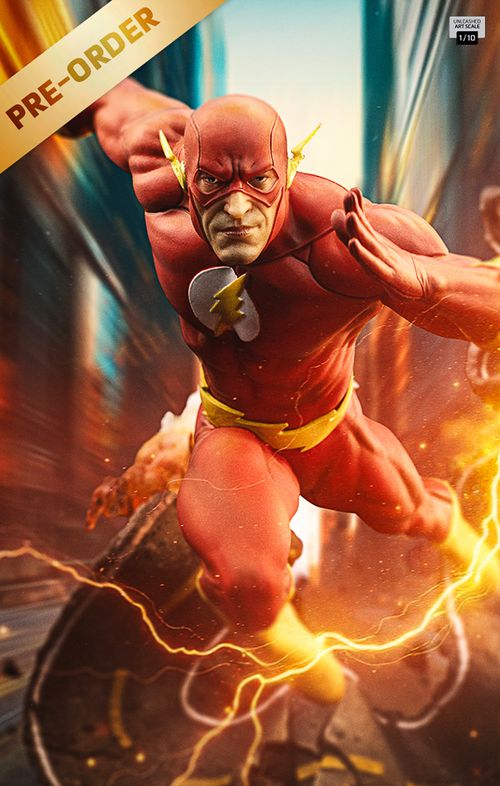 Digital Pre-Order - Statue Flash - DC Comics Series #9 - Art Scale 1/10 - Iron Studios
