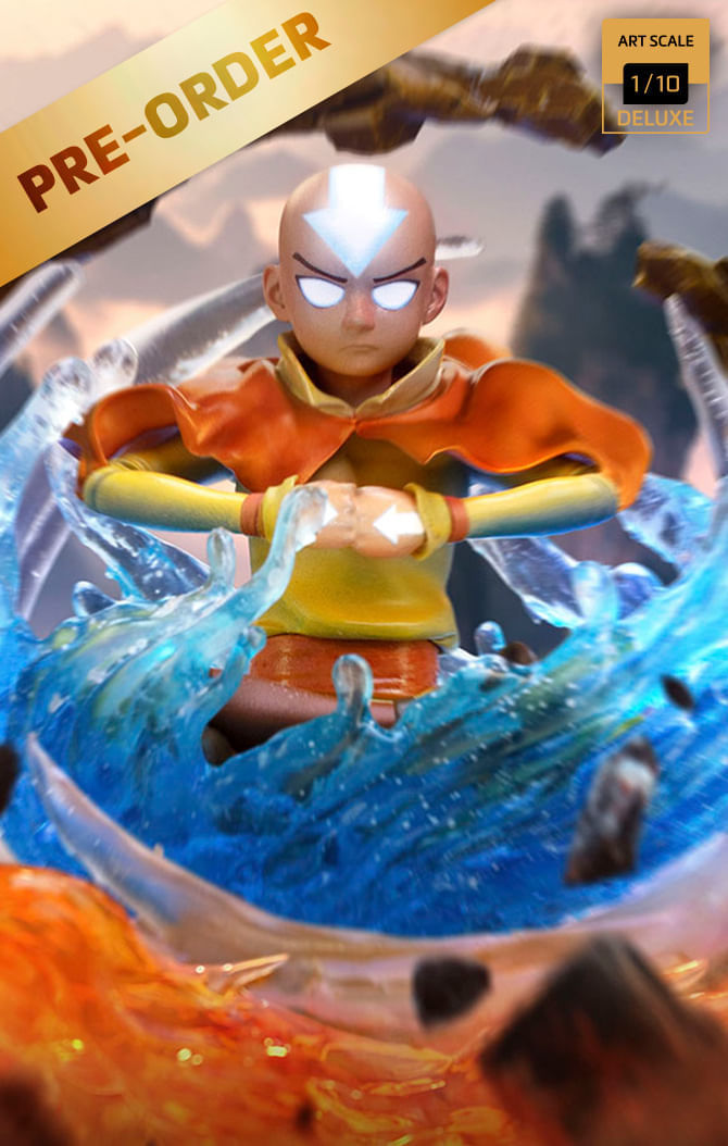 Digital Pre-Order - Statue Aang - Avatar: the Legend of Aang - Art Scale 1/10 - Iron Studios