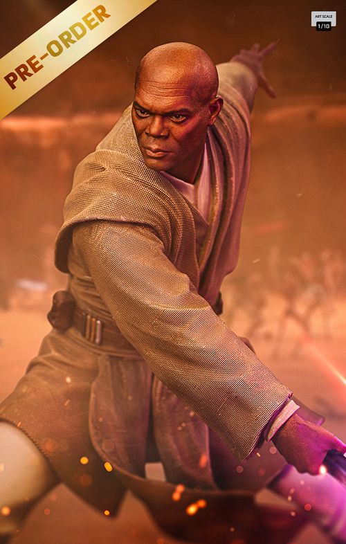 Digital Pre-Order - Statue Mace Windu 1/10 - Star Wars - Art Scale 1/10 - Iron Studios
