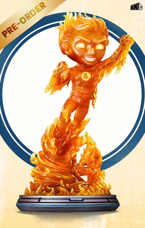 Digital Pre-Order - Statue Human Torch - The Fantastic Four: First Steps - Minico - Iron Studios