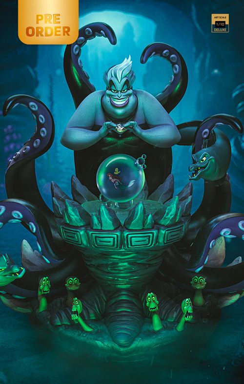 Digital Pre-Order - Statue Ursula - Disney's Villains - Art Scale 1/10 - Iron Studios
