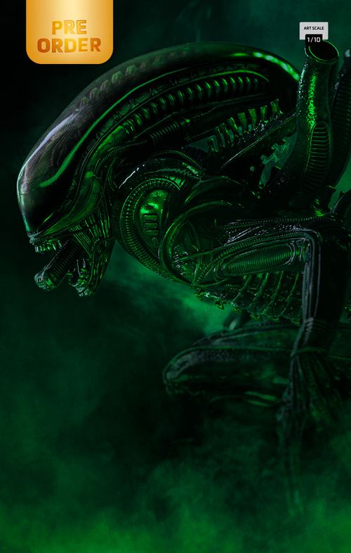 Digital Pre-Order - Statue Alien Big Chap - Alien - Art Scale 1/10 - Iron Studios