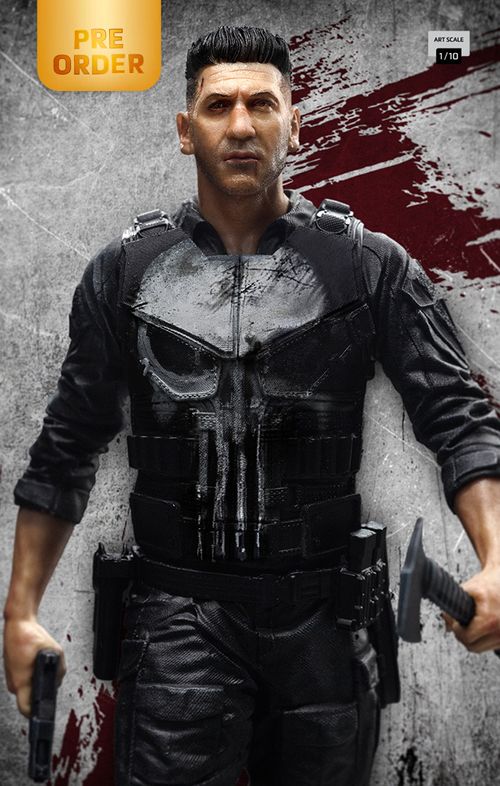 Digital Pre-Order - Statue Punisher - Daredevil: Born Again - Art Scale 1/10 - Iron Studios