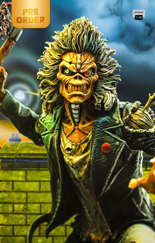 Digital Pre-Order - Statue Eddie (50th Year Anniversary) - Iron Maiden - Art Scale 1/10 - Iron Studios