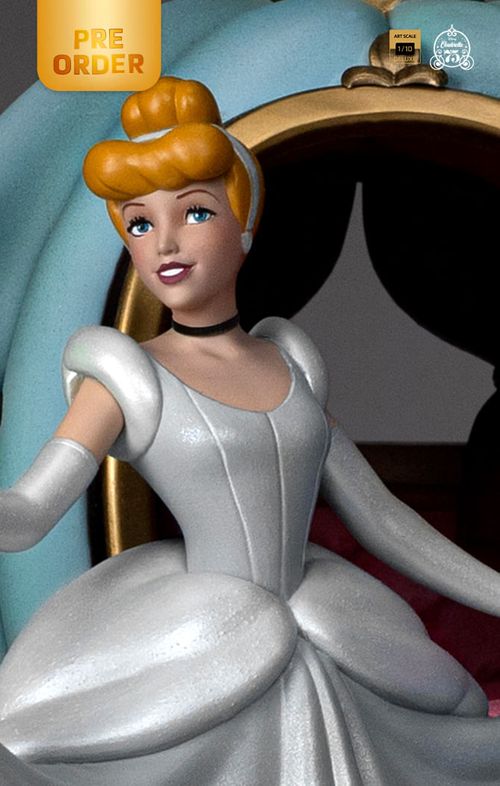 Digital Pre-Order - Statue Cinderella Deluxe (75th Year Anniversary Version) - Disney Classics - Art Scale 1/10 - Iron Studios