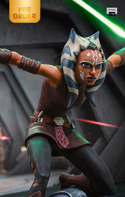 Digital Pre-Order - Statue Ahsoka Tano - Star Wars: Clone Wars - Art Scale 1/10 - Iron Studios